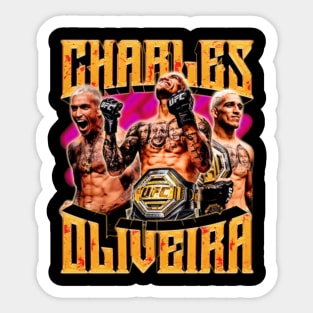 Charles Oliveira Vintage Sticker